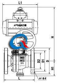 氣動(dòng)切斷球閥(固定式閥體)