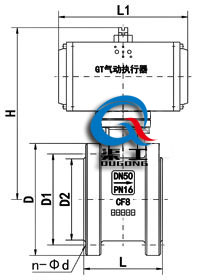 氣動(dòng)超薄球閥GT執(zhí)行器)